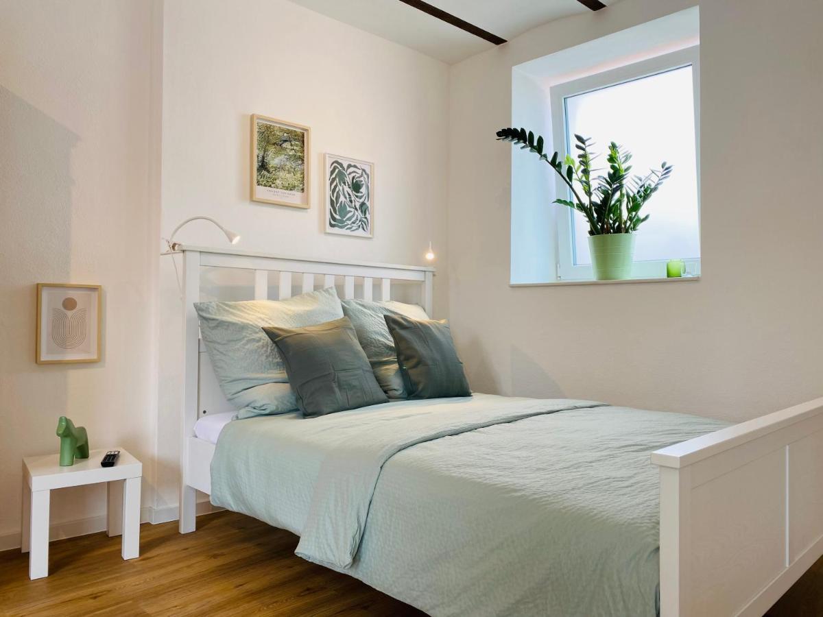 Restaurierter Altbau Mit Privatem Innenhof & Parkplatz Grossfischlingen Kültér fotó